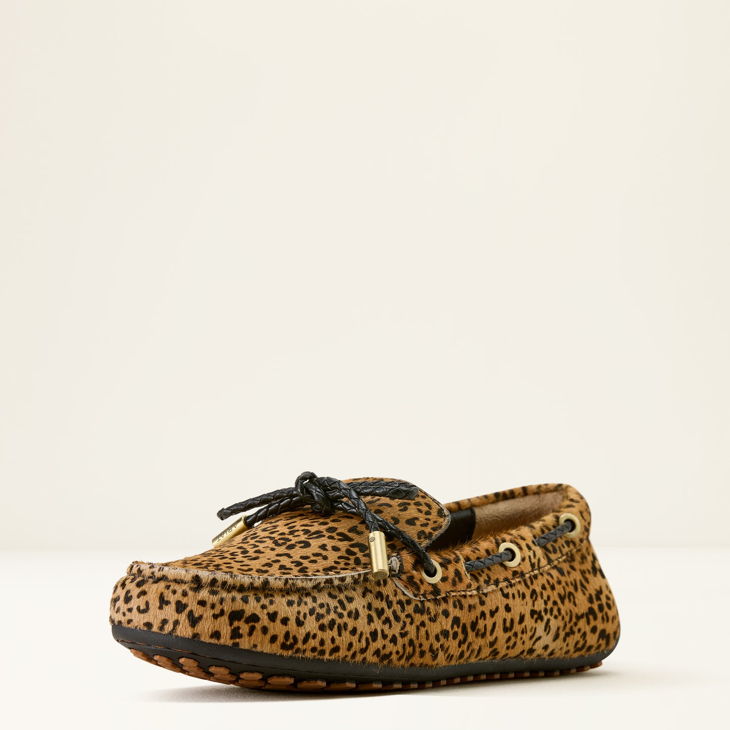 Margot Driving Moc - Mini Cheetah Hair On