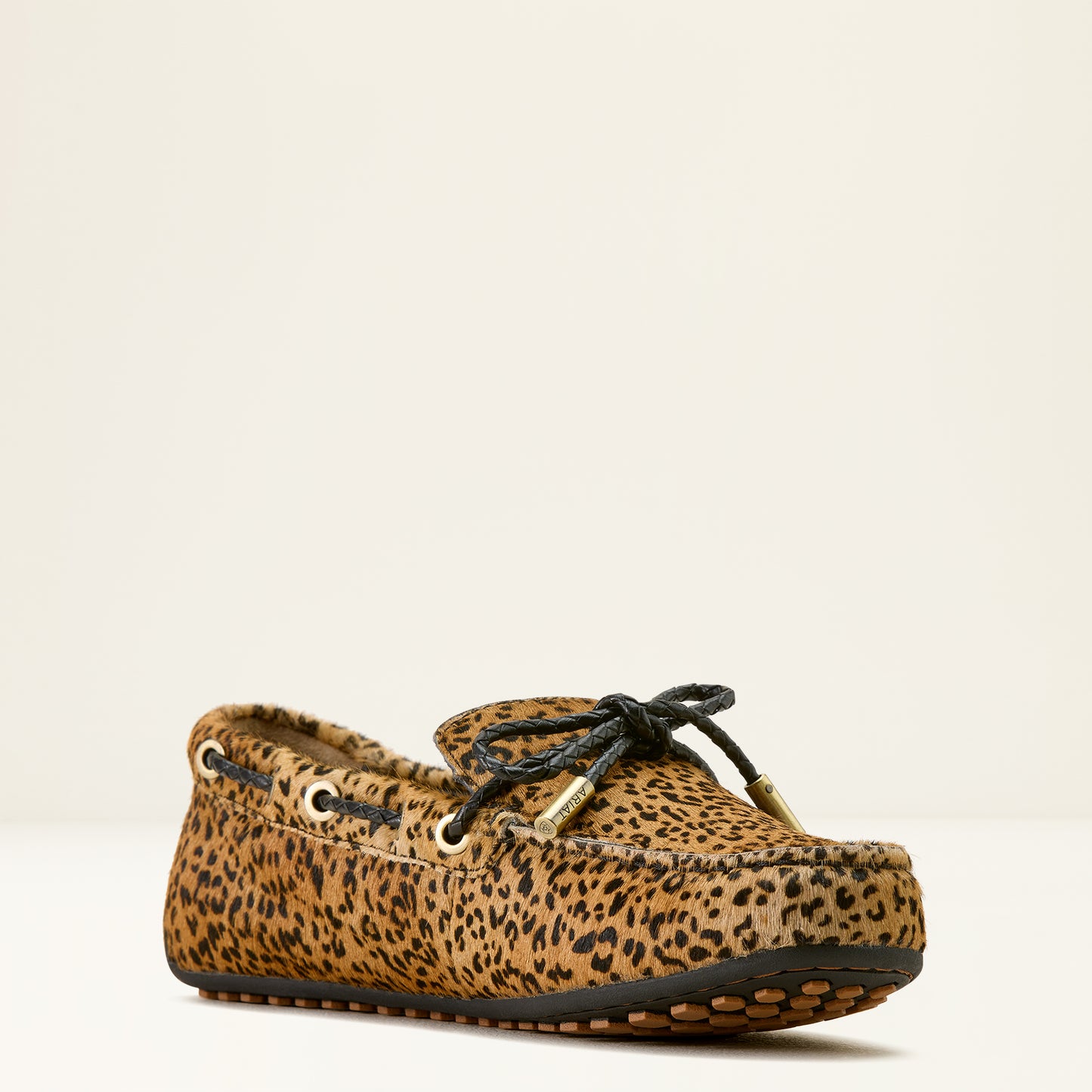 Margot Driving Moc - Mini Cheetah Hair On