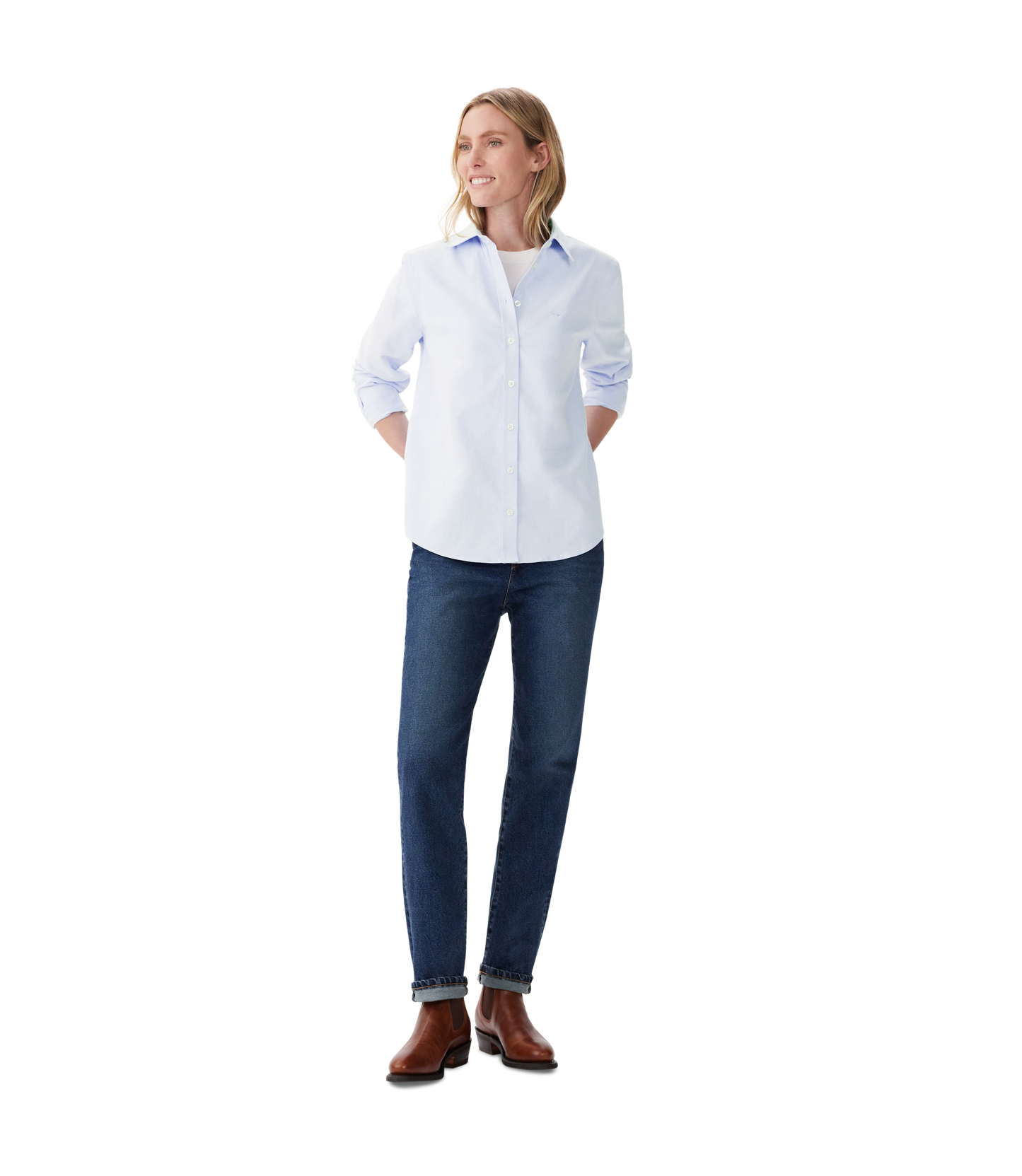 Olney Oxford Shirt - Light Blue