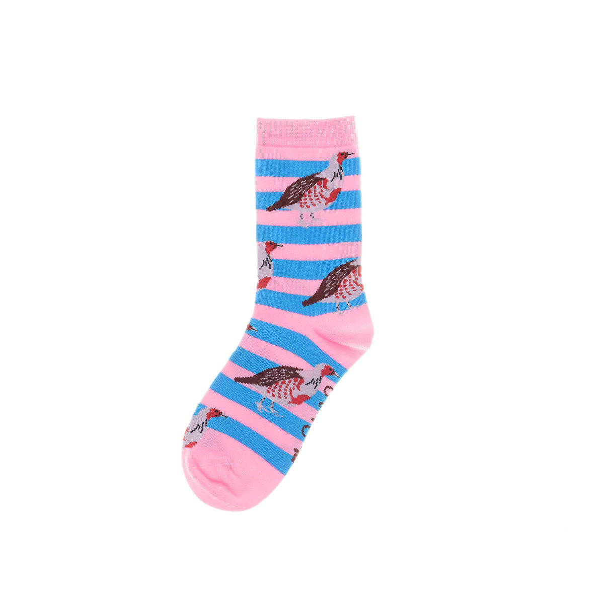 Pink & Blue Partridge Socks - Children's