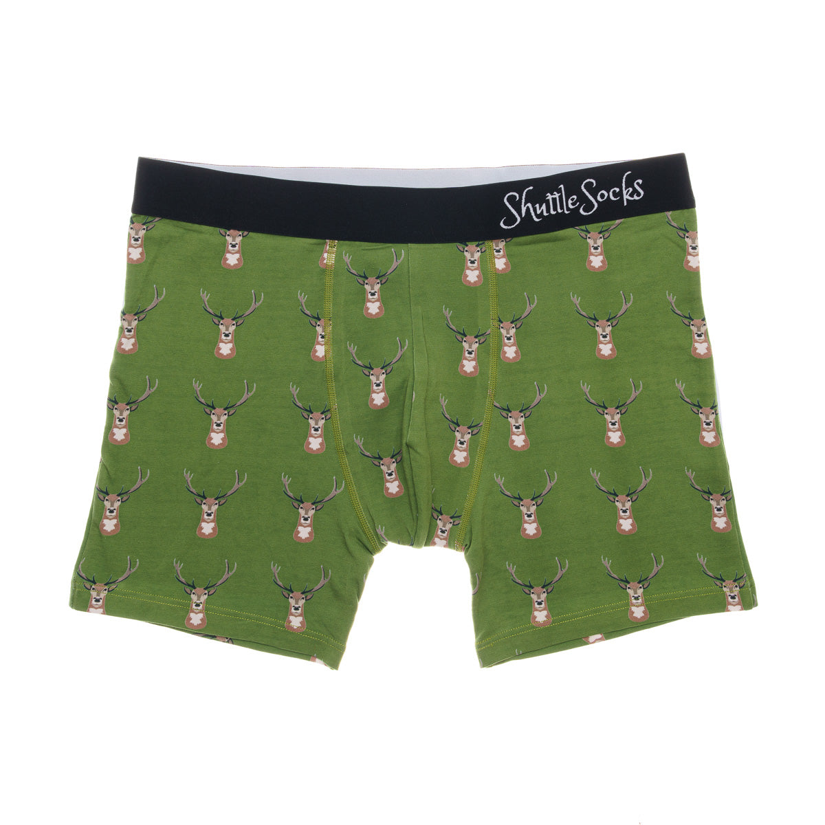 Gamekeeper Green Stag Boxers