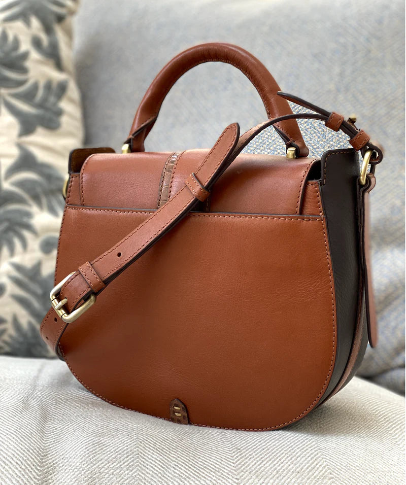 Belton Saddle Bag - Tan Leather