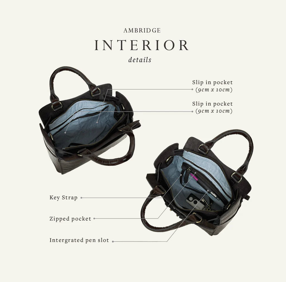 Ambridge Handbag - Tan Leather