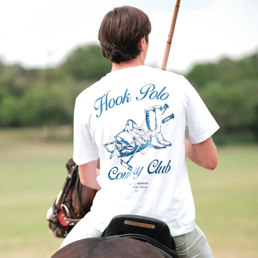 Unisex Country Club Tee - White