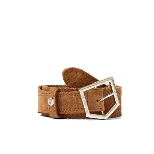 Regina Belt - Tan Suede