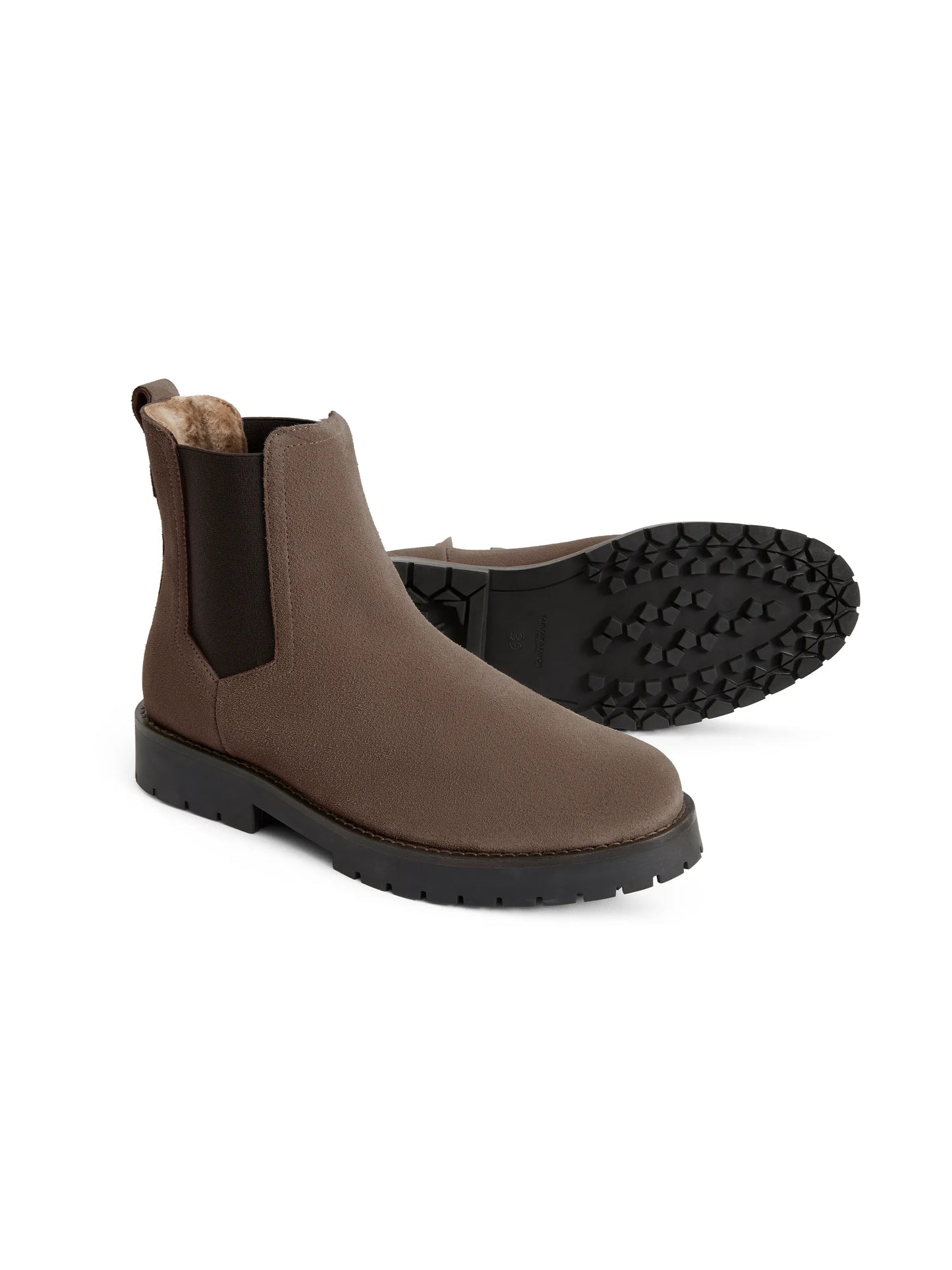 Sheepskin Boudica - Fog Suede