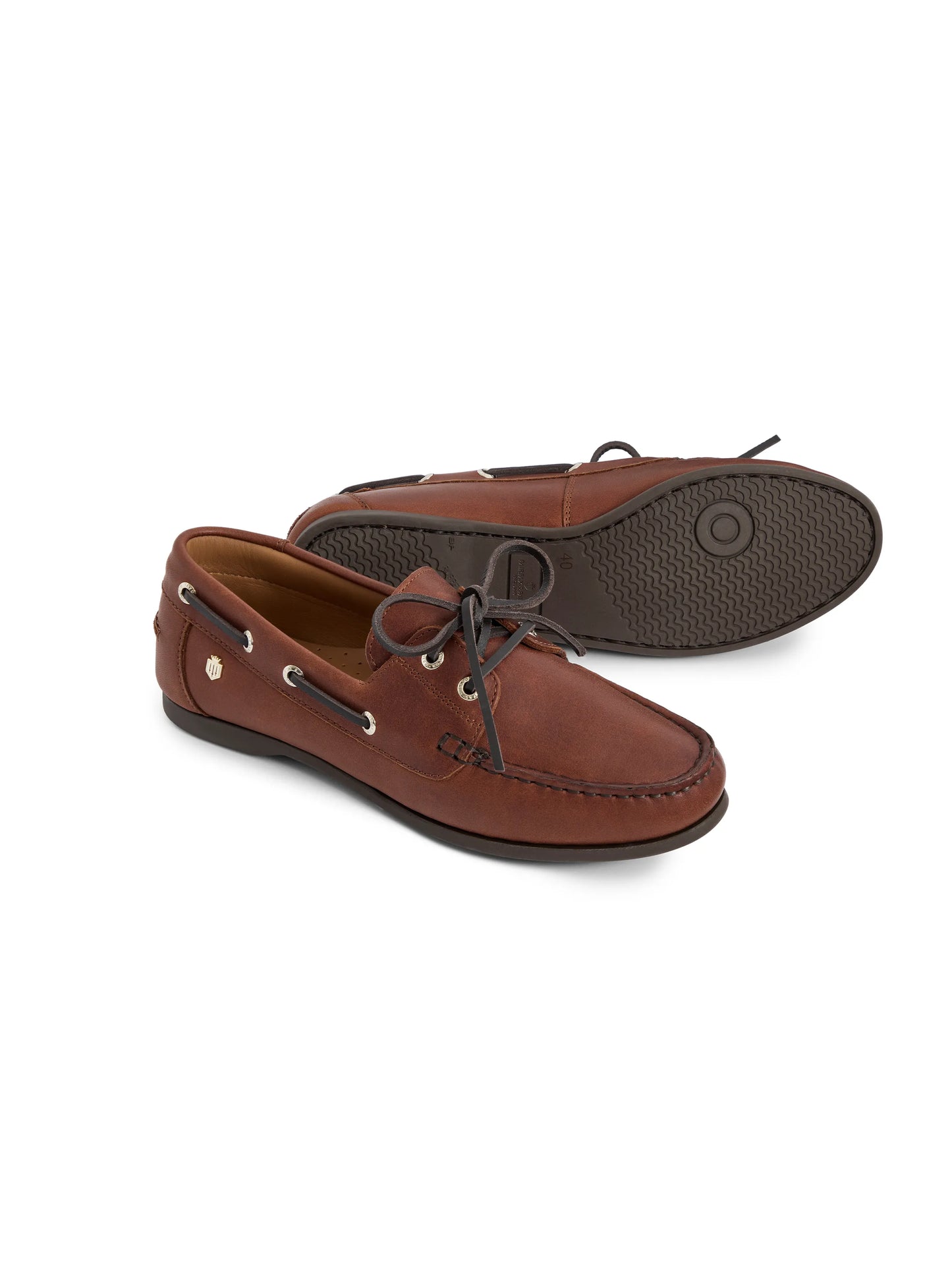 Salcombe Deck Shoe - Tan Leather