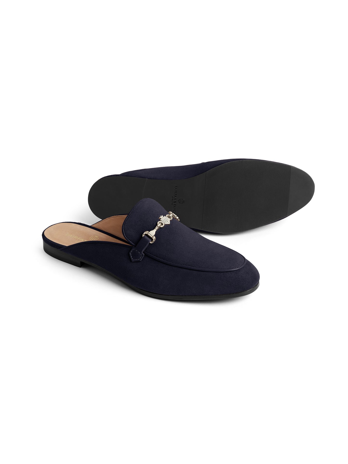 Tuddenham Mule - Navy Suede