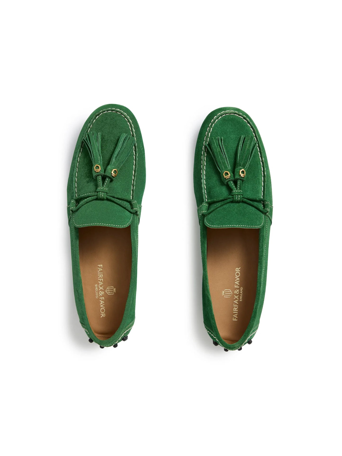 Rutland Driver - Clover Green Suede