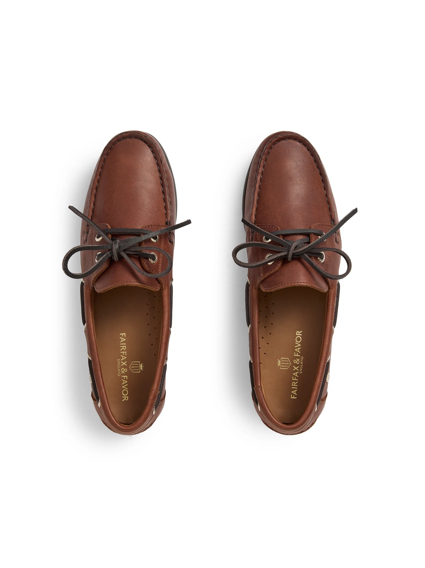 Salcombe Deck Shoe - Tan Leather