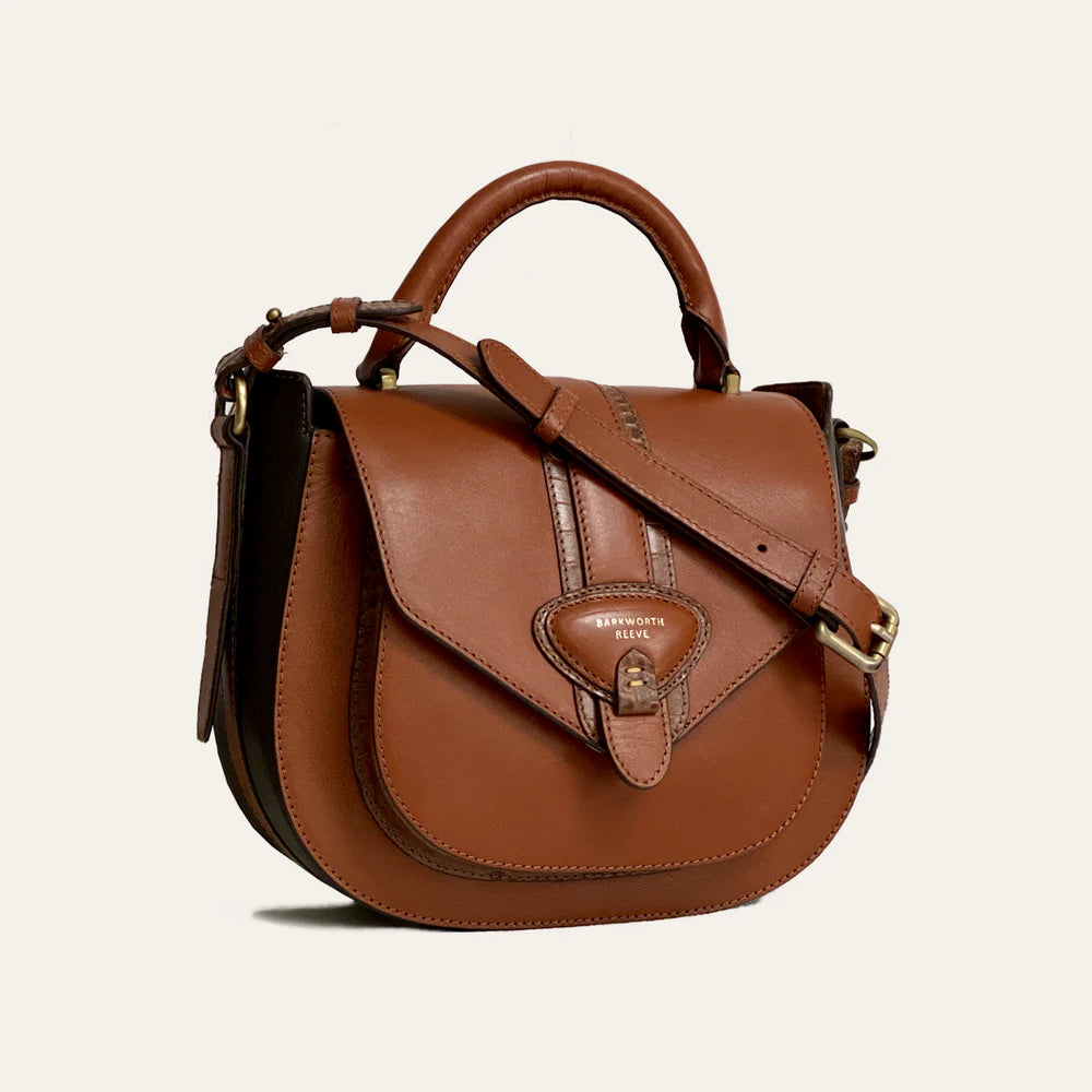Belton Saddle Bag - Tan Leather