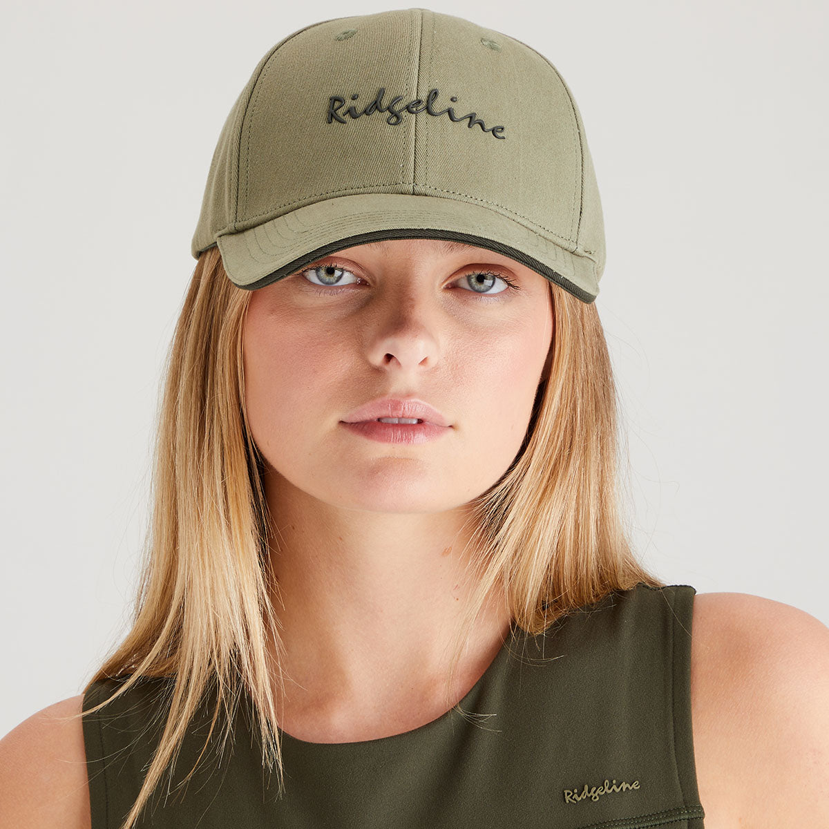 Ridgeline Signature Cap - Khaki Green