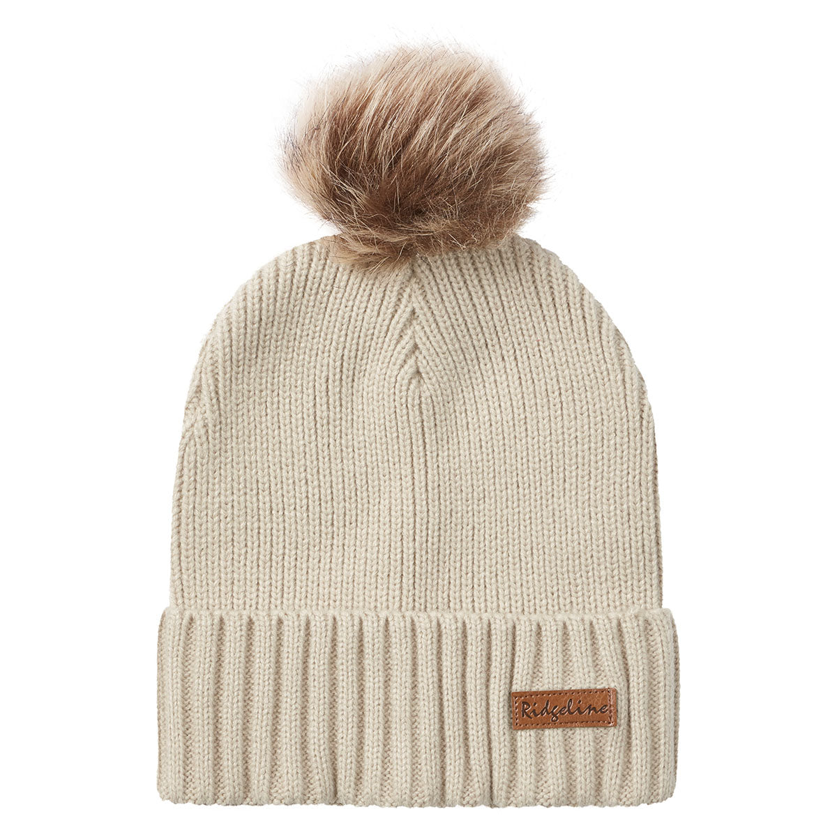 Baltic Bobble Hat & Scarf Set - Sand