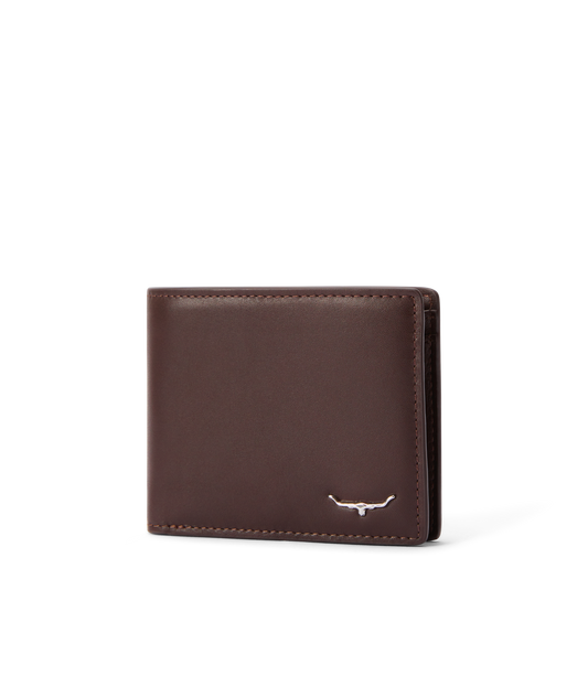 Bifold Wallet with Pocket - Chestnut