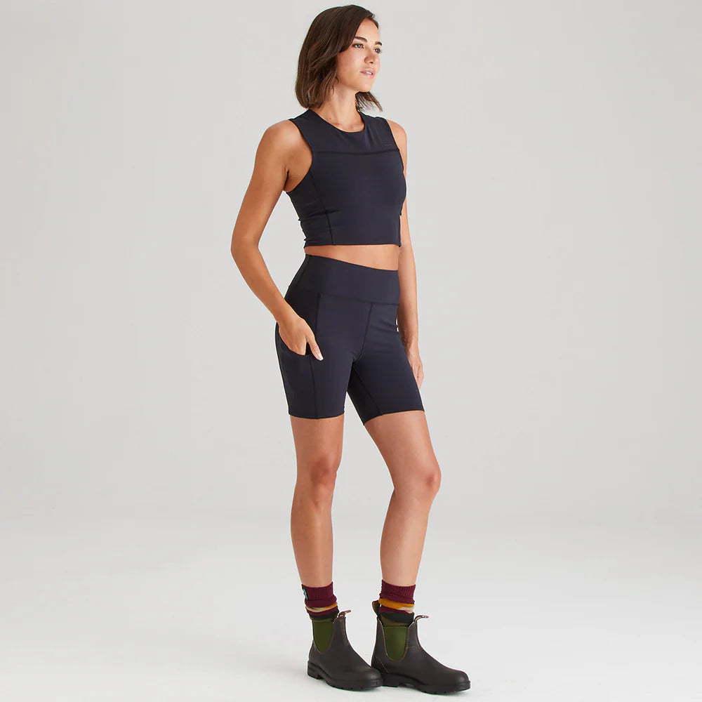 Women's Infinity Shorts - Black