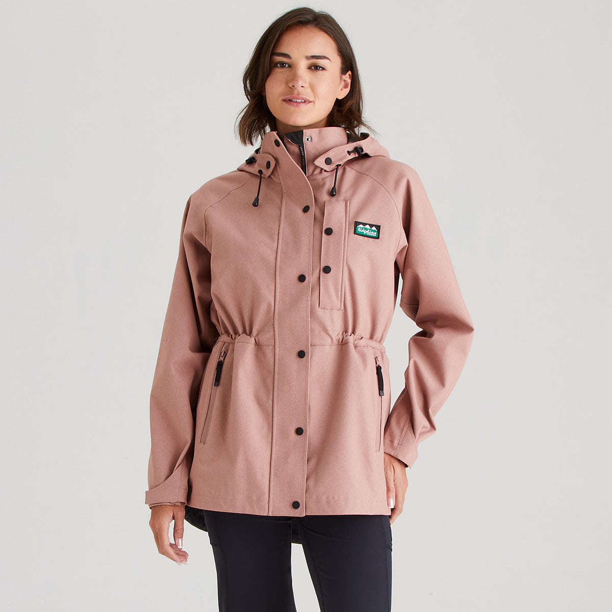 Monsoon Light Jacket - Dusky Pink Marl
