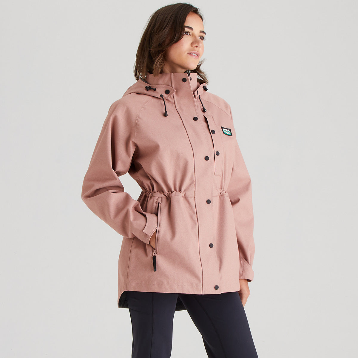 Monsoon Light Jacket - Dusky Pink Marl