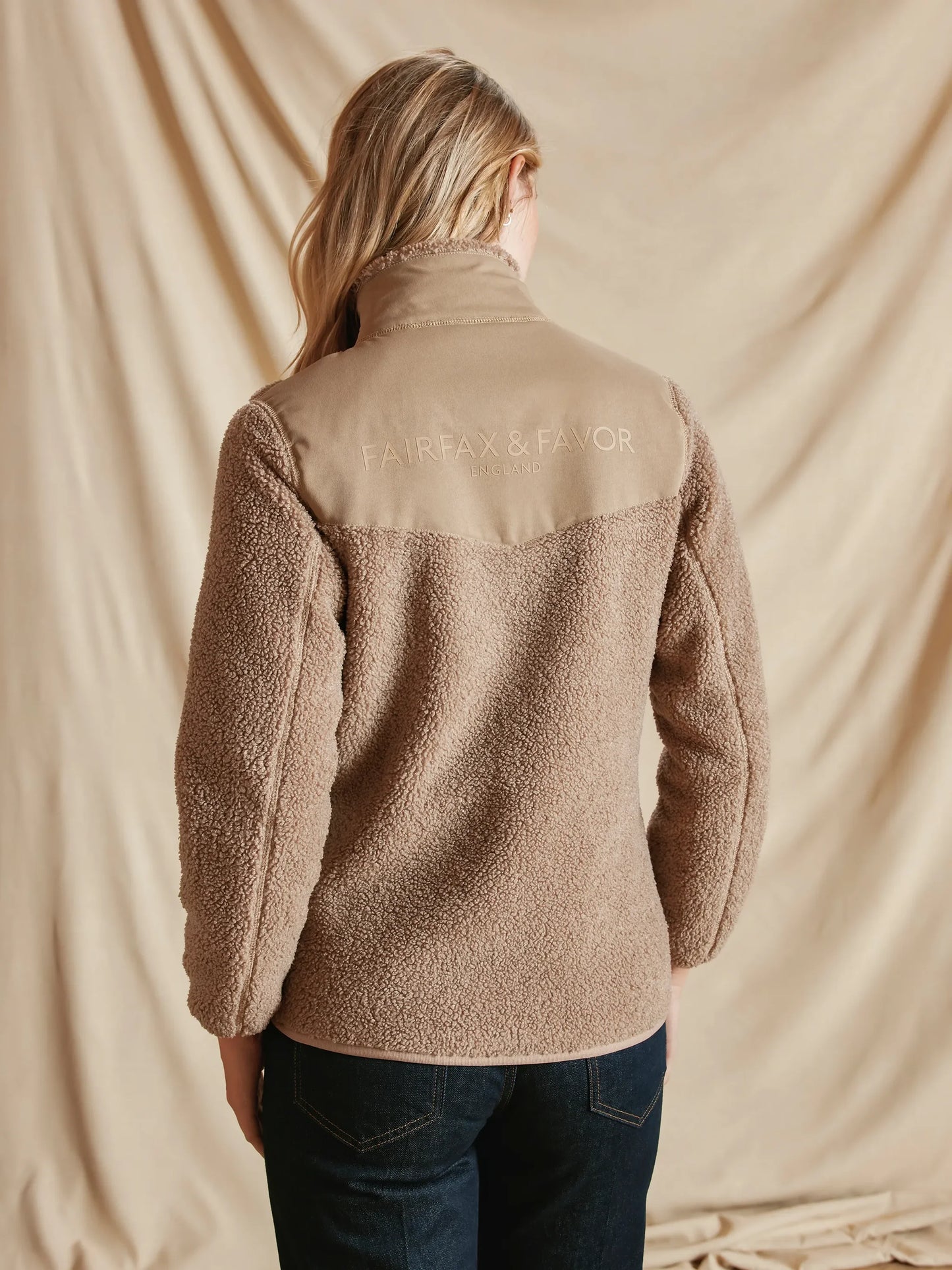 Agnes Fleece Jacket - Fawn