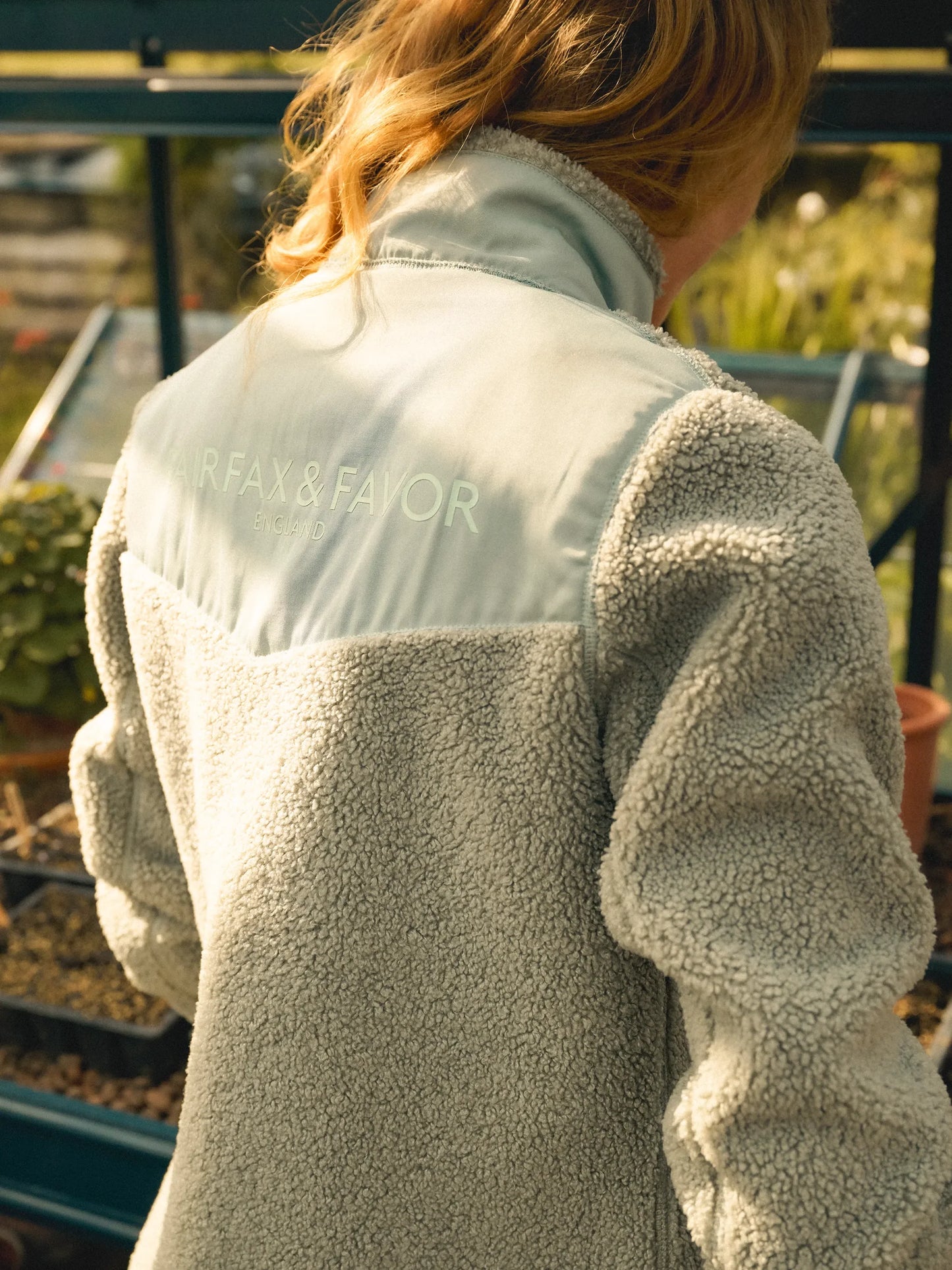 Agnes Fleece Jacket - Pistachio
