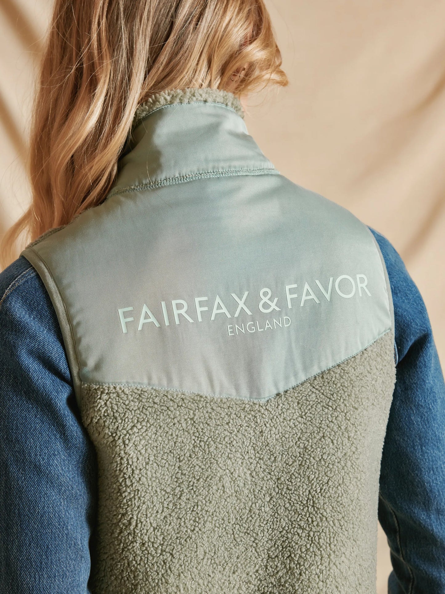 Agnes Fleece Gilet - Pistachio