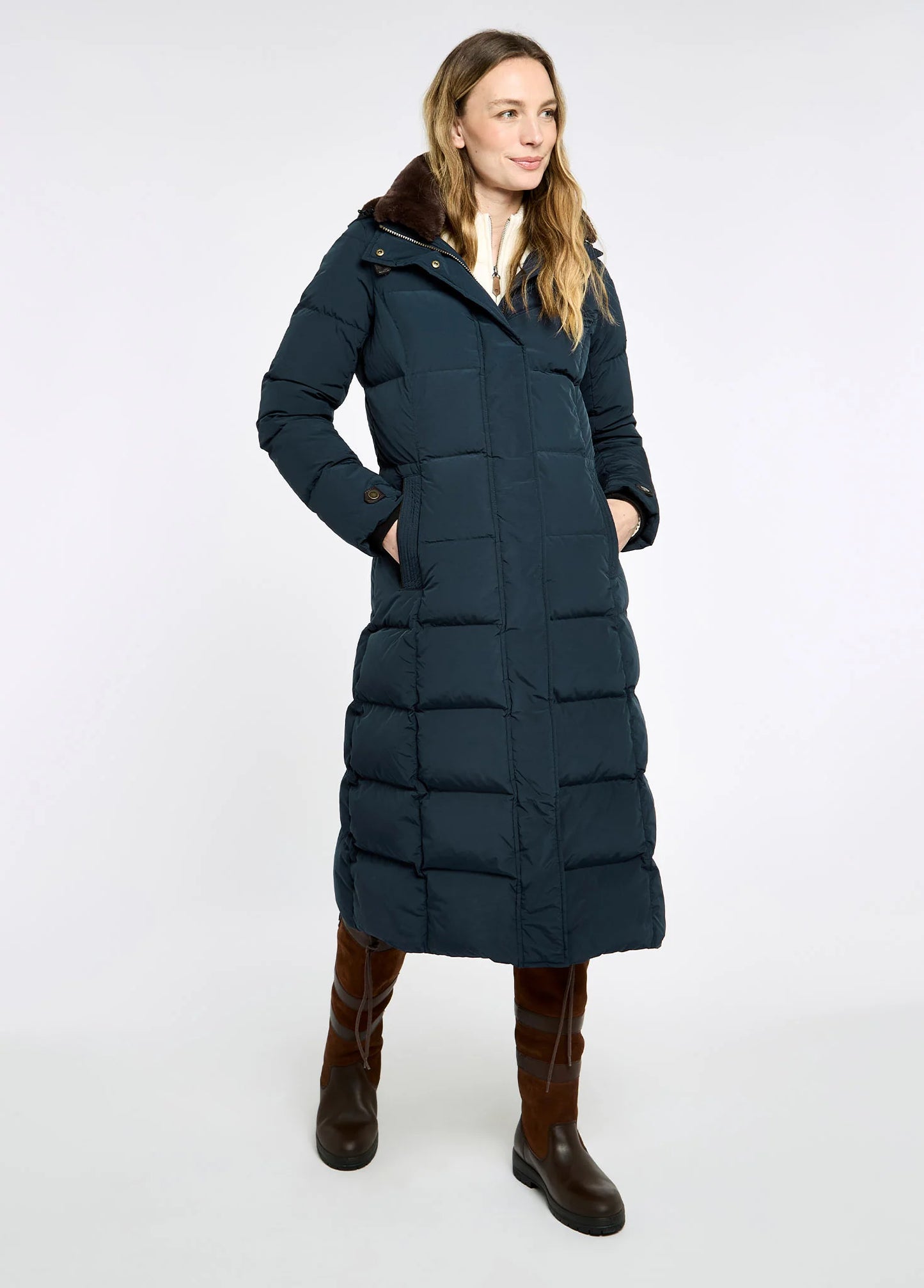 Aldborough Coat - Navy