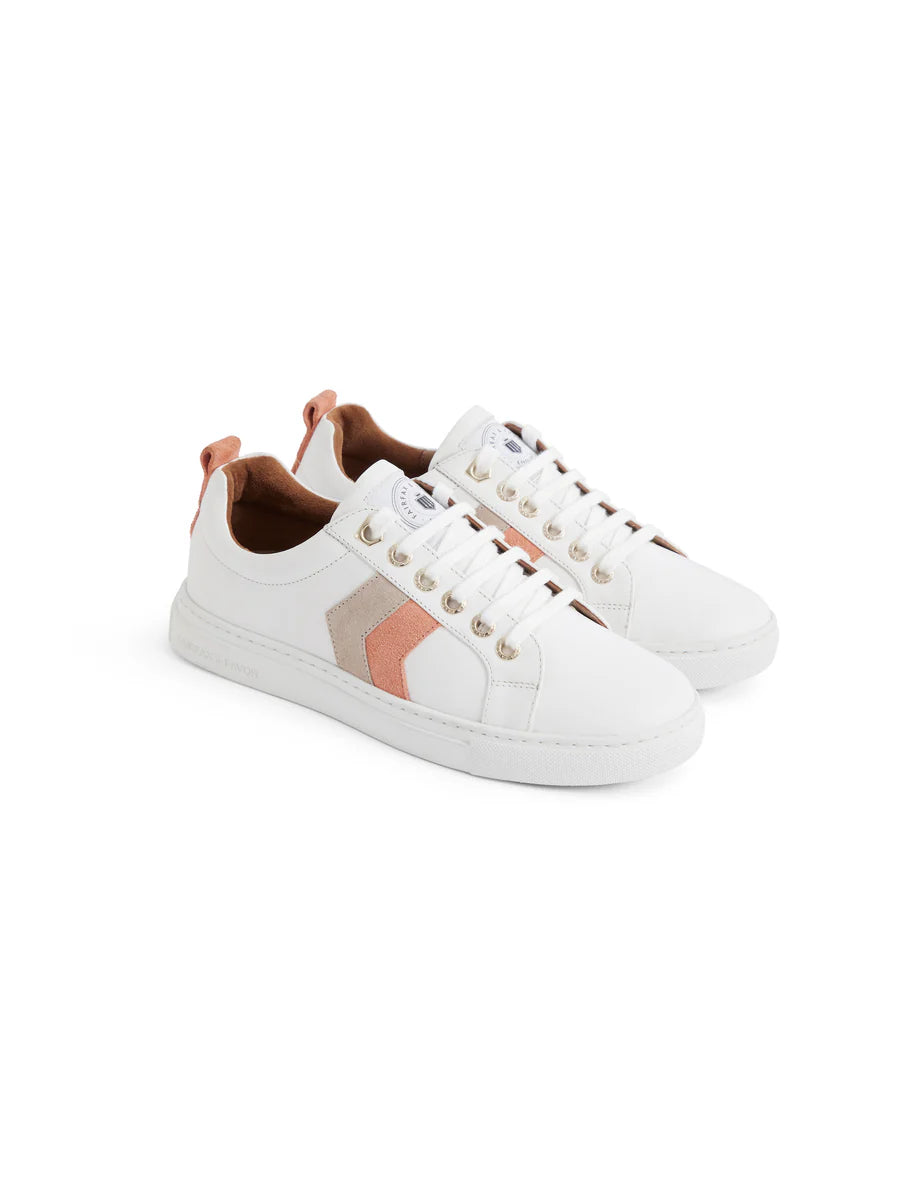 Alexandra Trainer - with Melon & Stone Suede