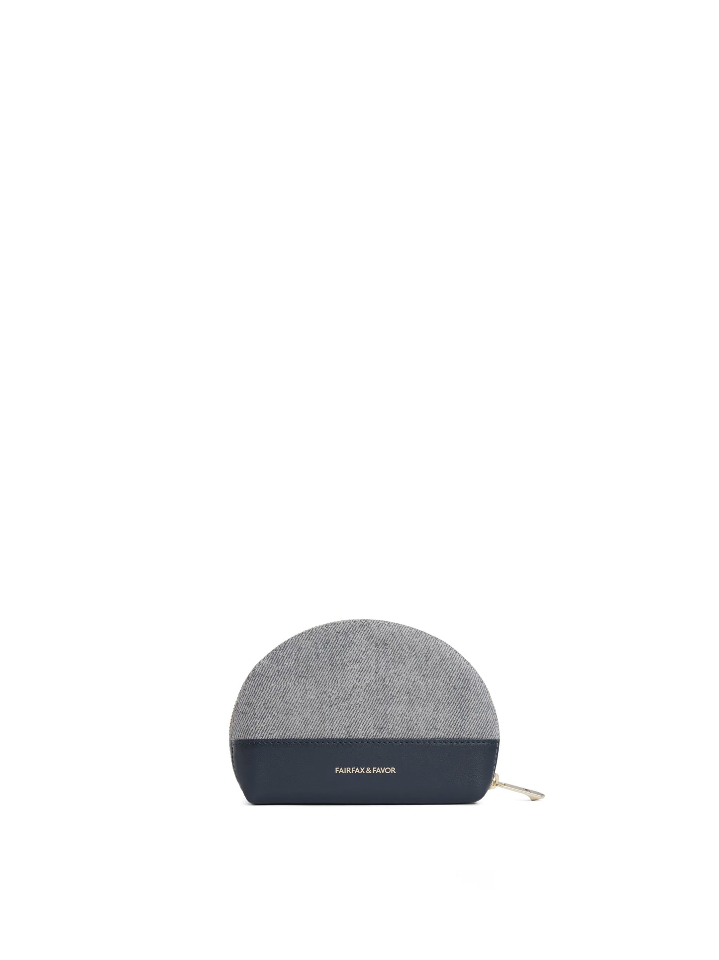 Chiltern Coin Purse - Denim Suede