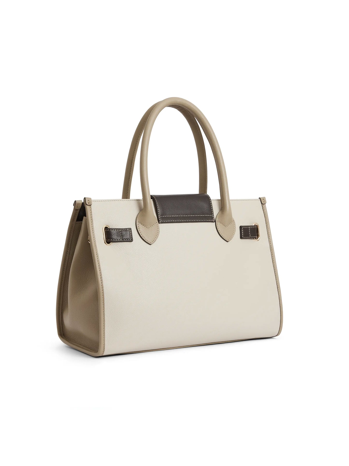 Windsor Handbag - Neutral Tri-Colour Leather