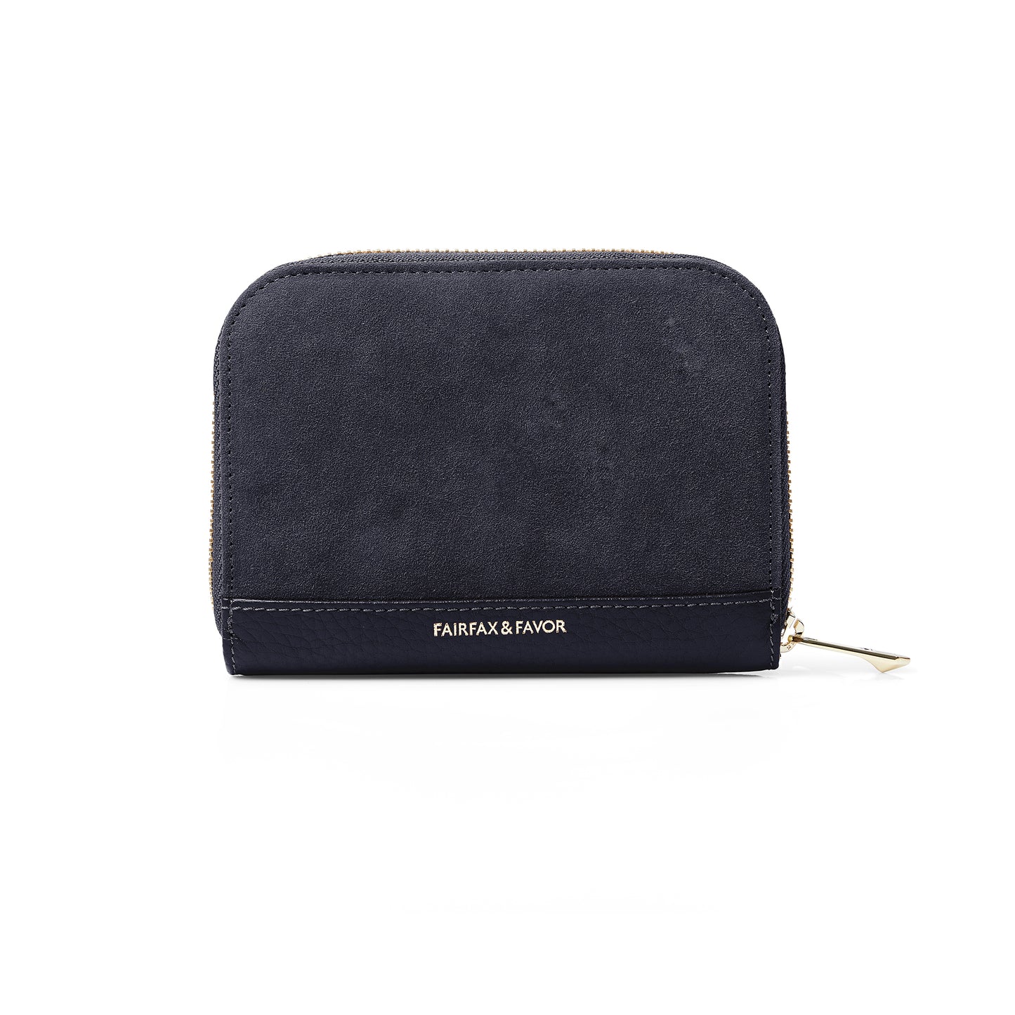 Mini Salisbury Coin Purse - Navy Suede