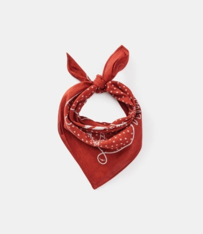 Cloudbuster Bandana - Red Ochre