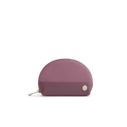 Chiltern Coin Purse - Heather Suede