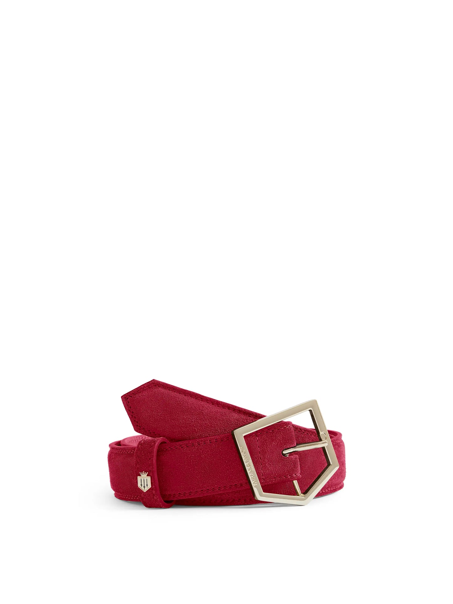 Felbrigg Belt - Cherry Suede