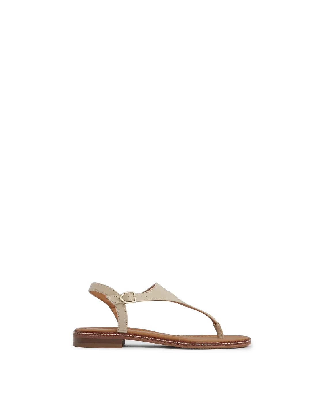 Vienna Sandal - Stone Leather