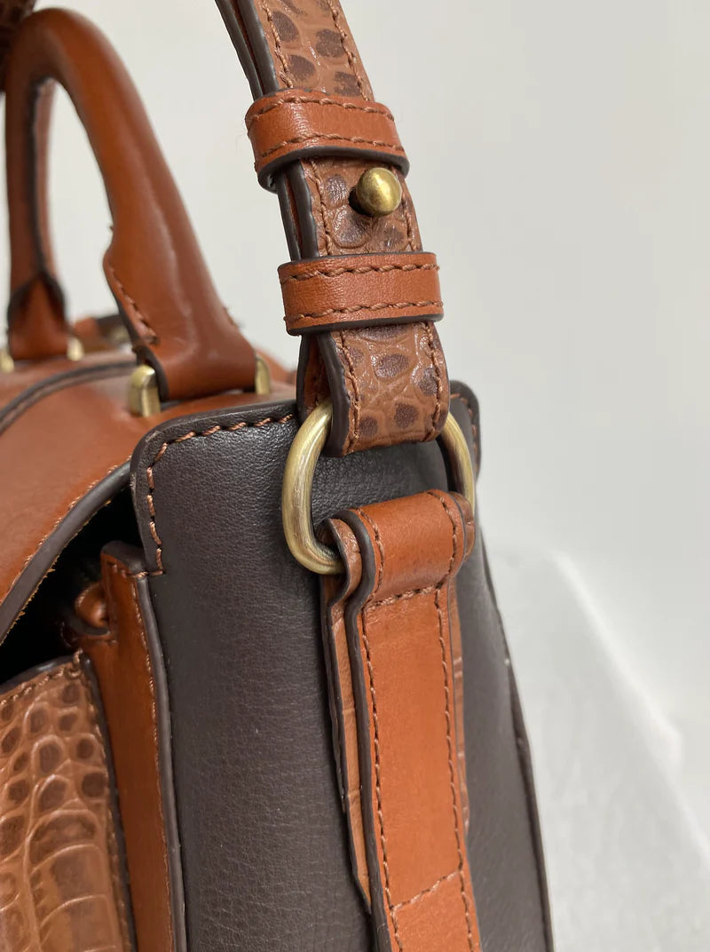 Belton Saddle Bag - Tan Leather