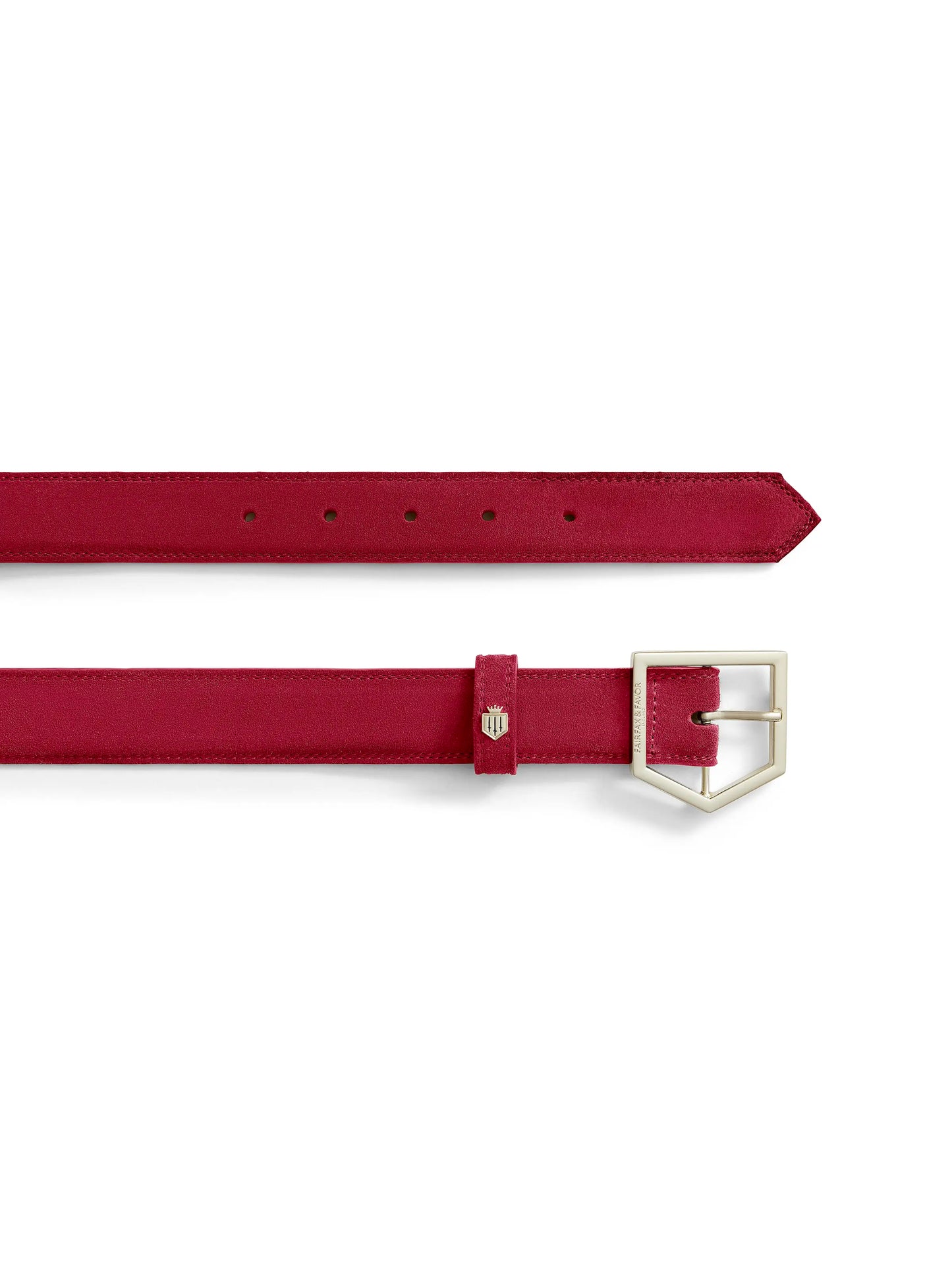Felbrigg Belt - Cherry Suede