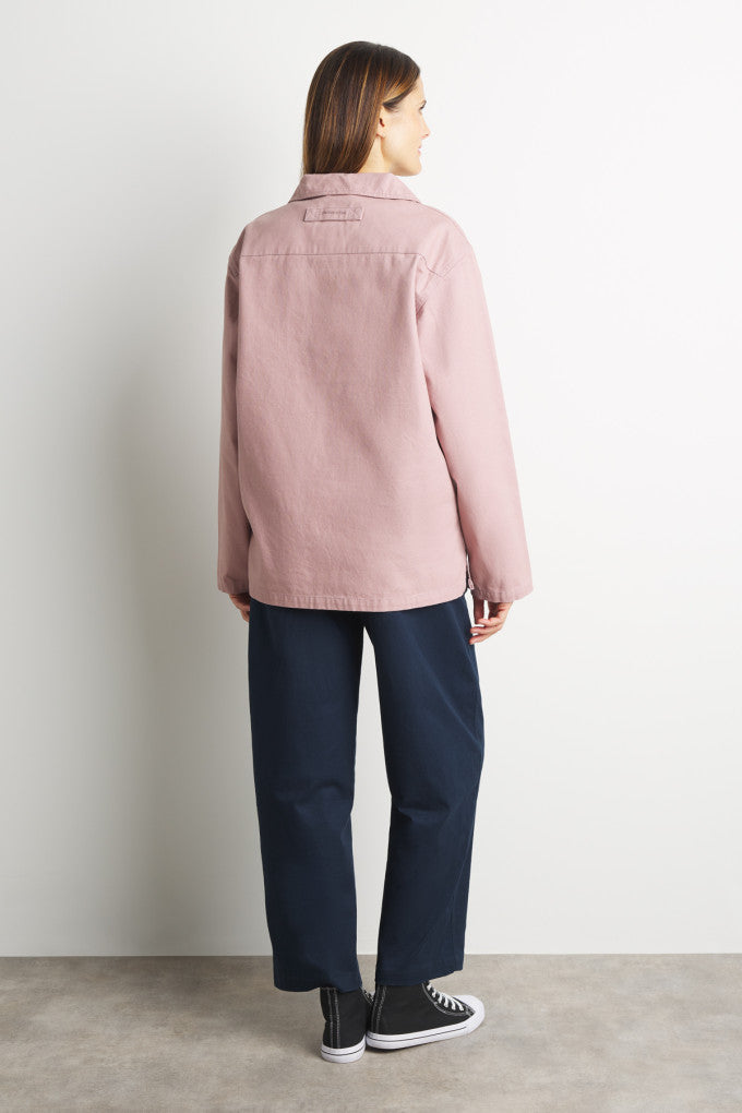 Cachou Traditional Smock - Mauve