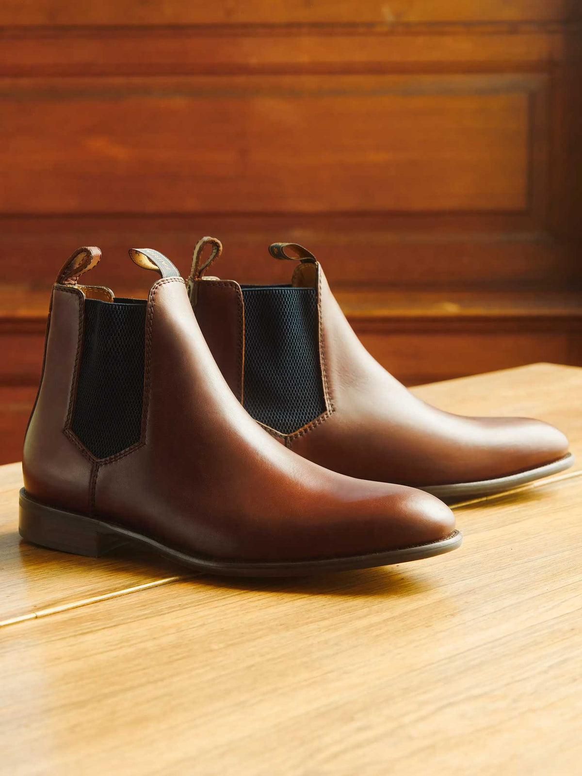 Men's Chelsea - Mahogany Leather