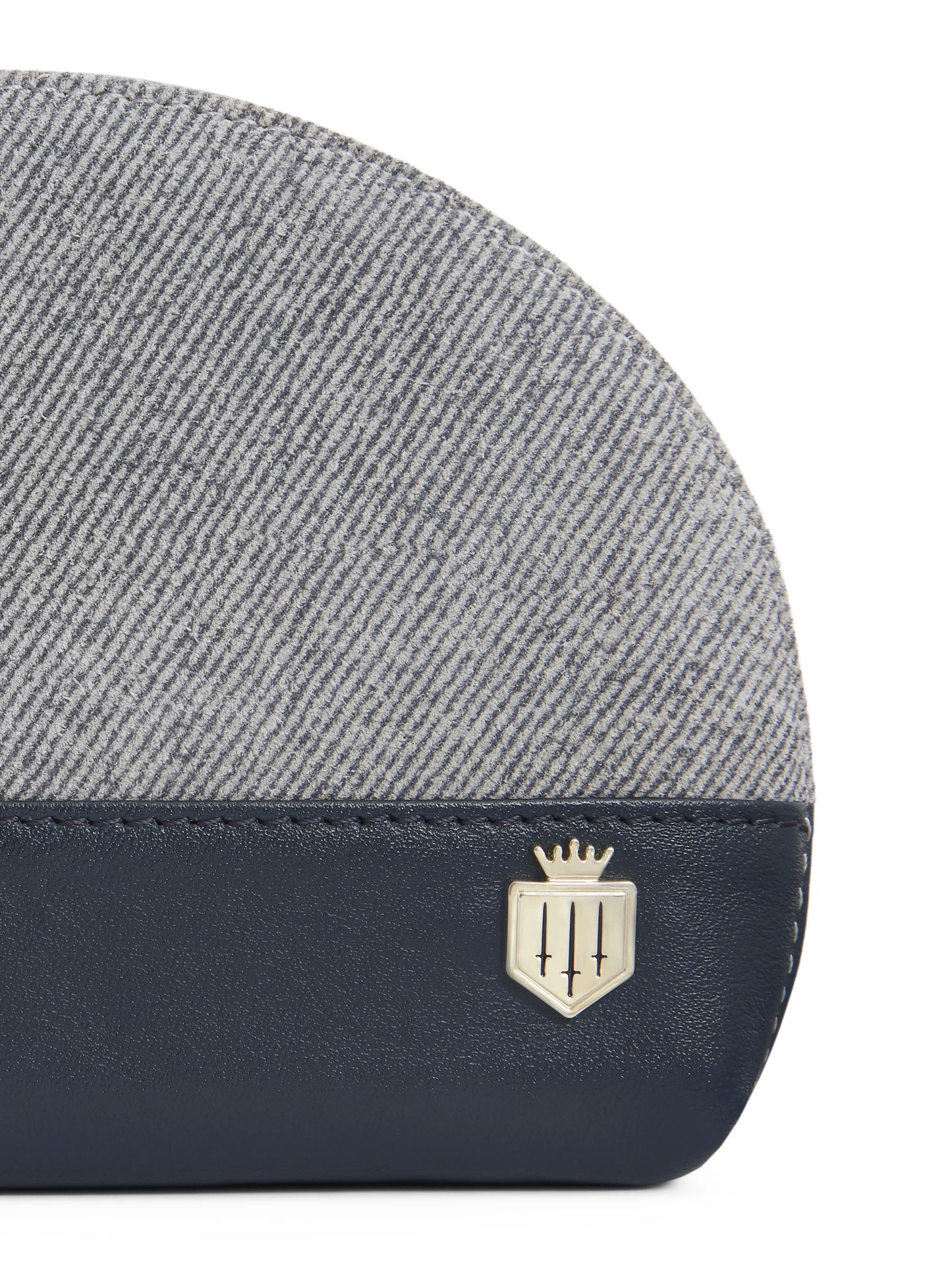 Chiltern Coin Purse - Denim Suede