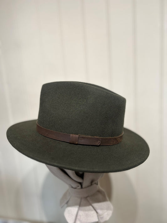 Colorado Wool Felt Hat - Green