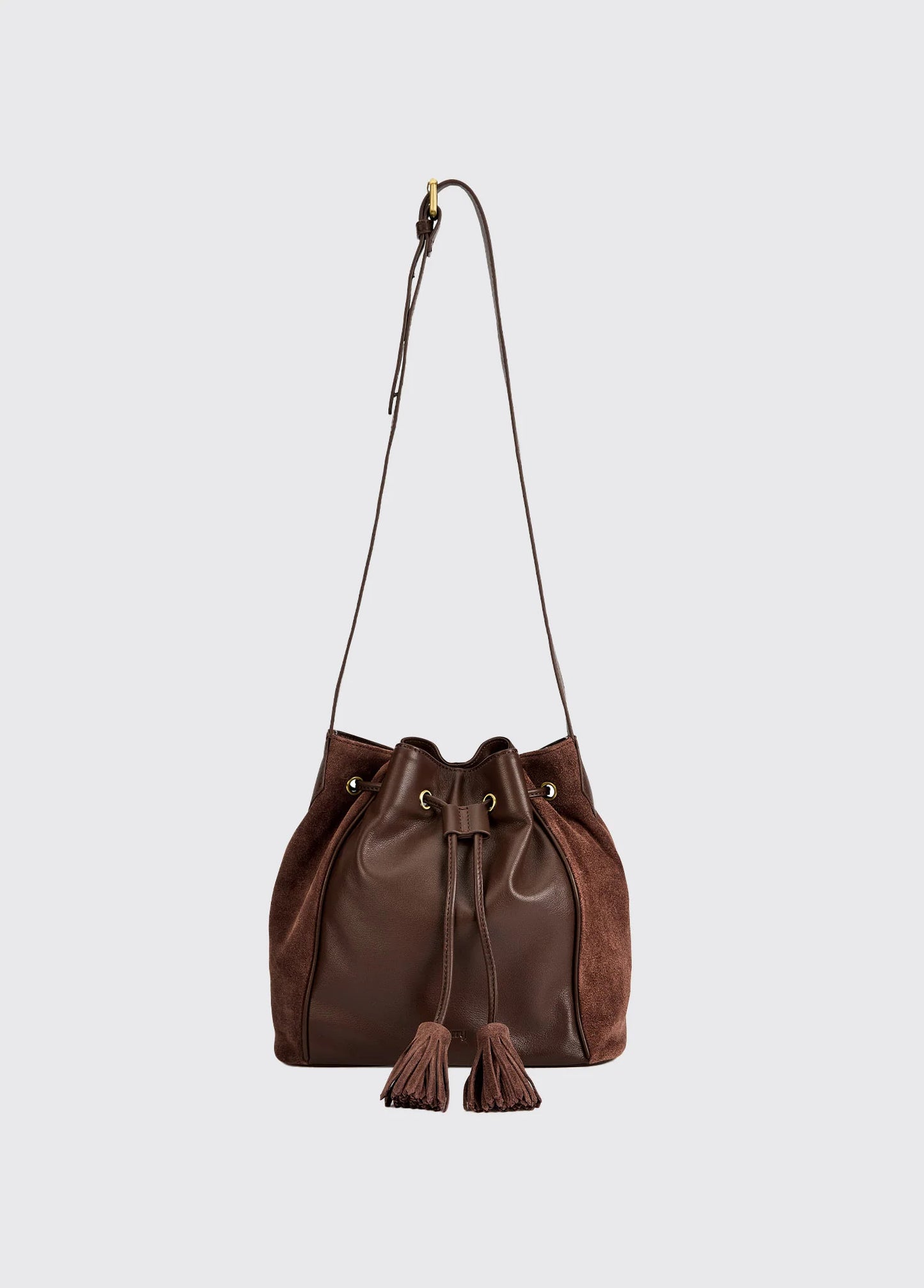 Doonbeg Cross-body Bucket Bag - Cedar
