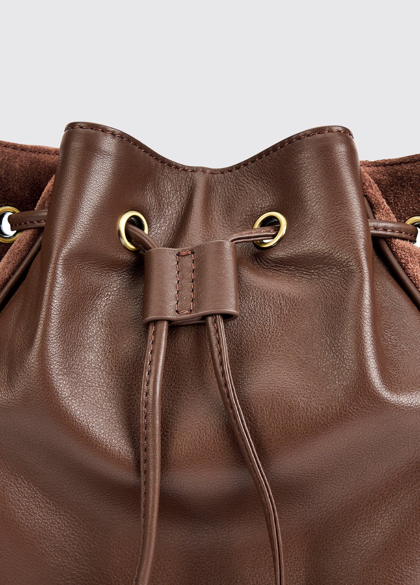 Doonbeg Cross-body Bucket Bag - Cedar
