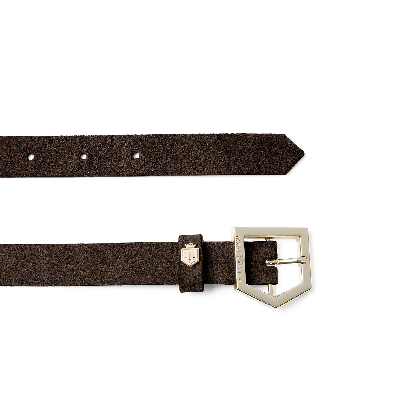 Sennowe Belt - Chocolate Suede