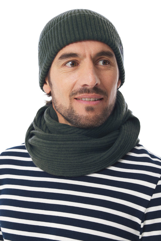 Dourec Wool Beanie - Dark Green