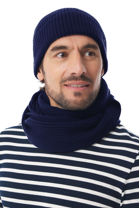 Dourec Wool Beanie - Navy