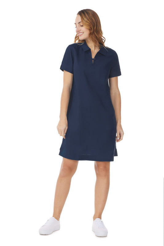 Fanette Dress - Navy Blue