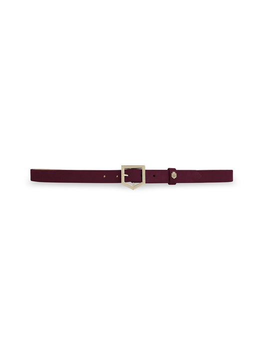 Sennowe Belt - Elderberry Suede