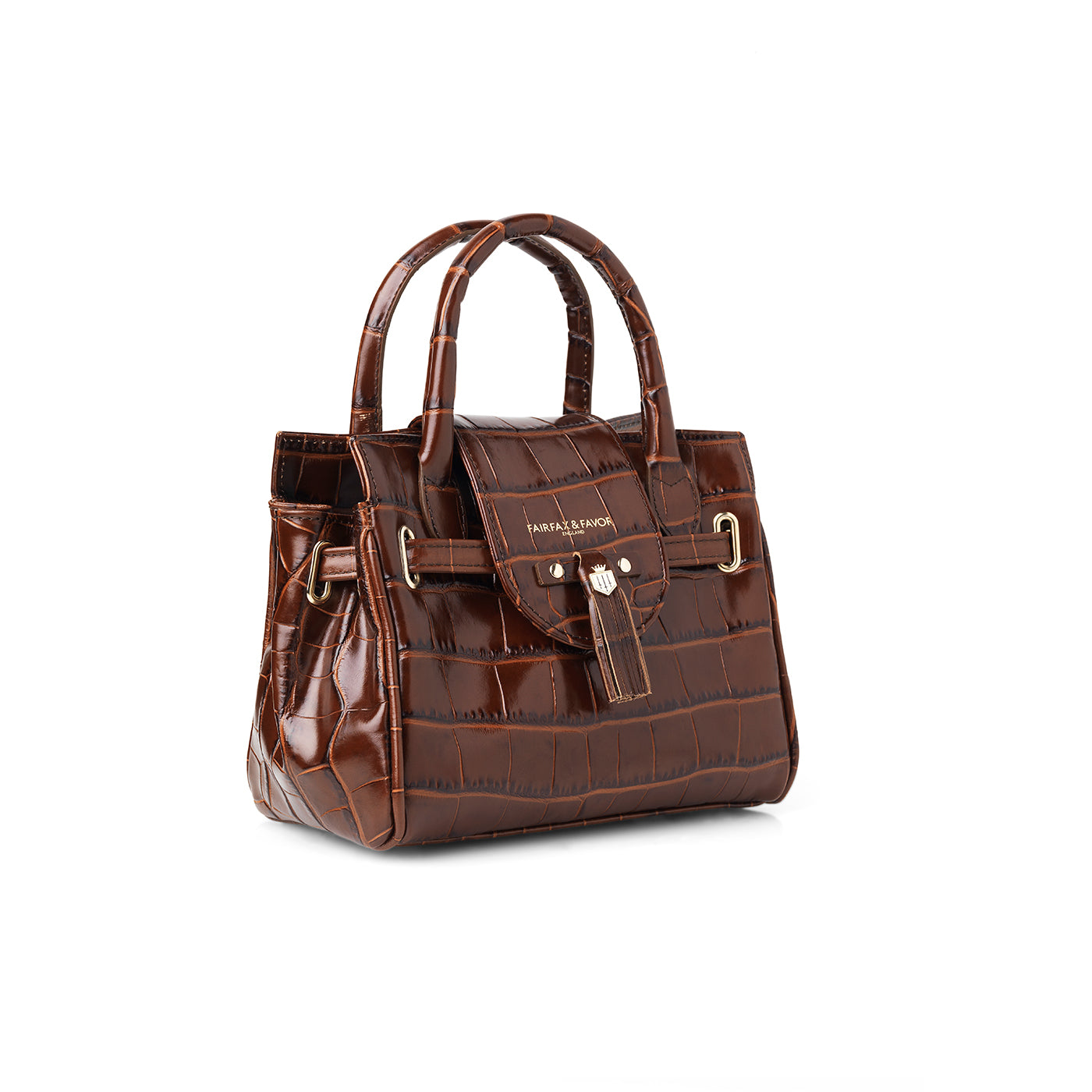 Mini Windsor Handbag - Conker Brown