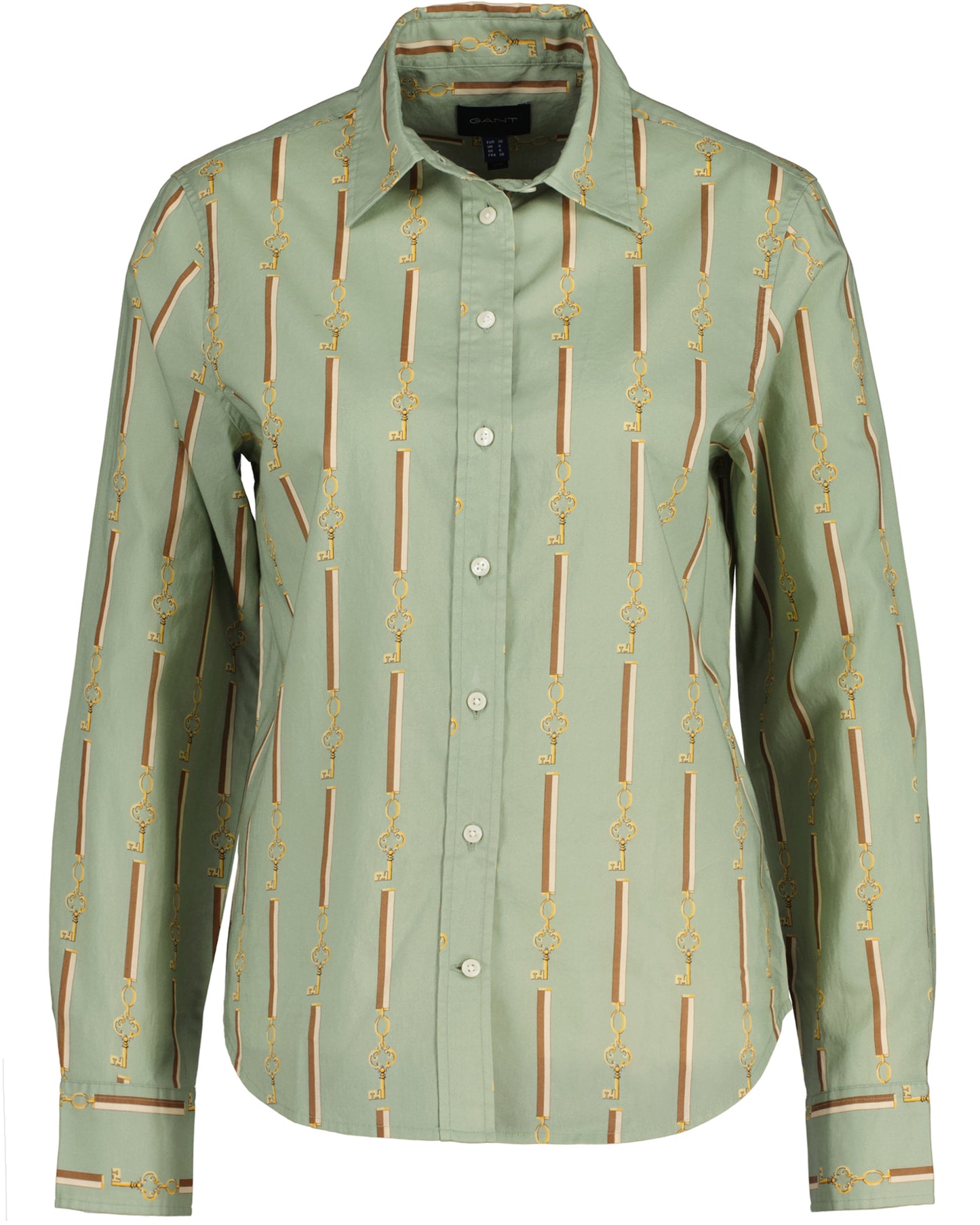 Regular Fit American Luxe Cotton Voile Shirt - Porcelain Green