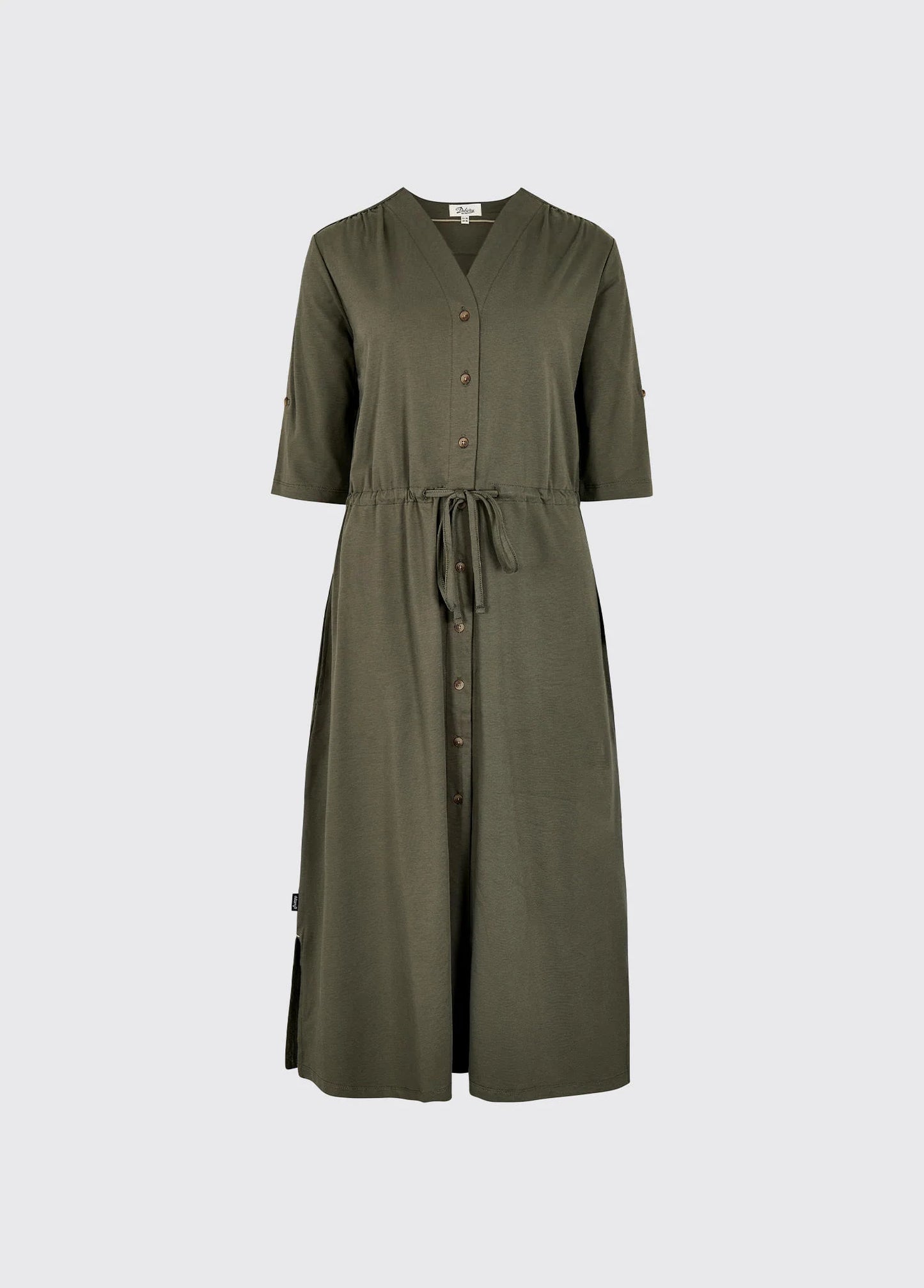 Hanlon Shirt Dress - Kelp