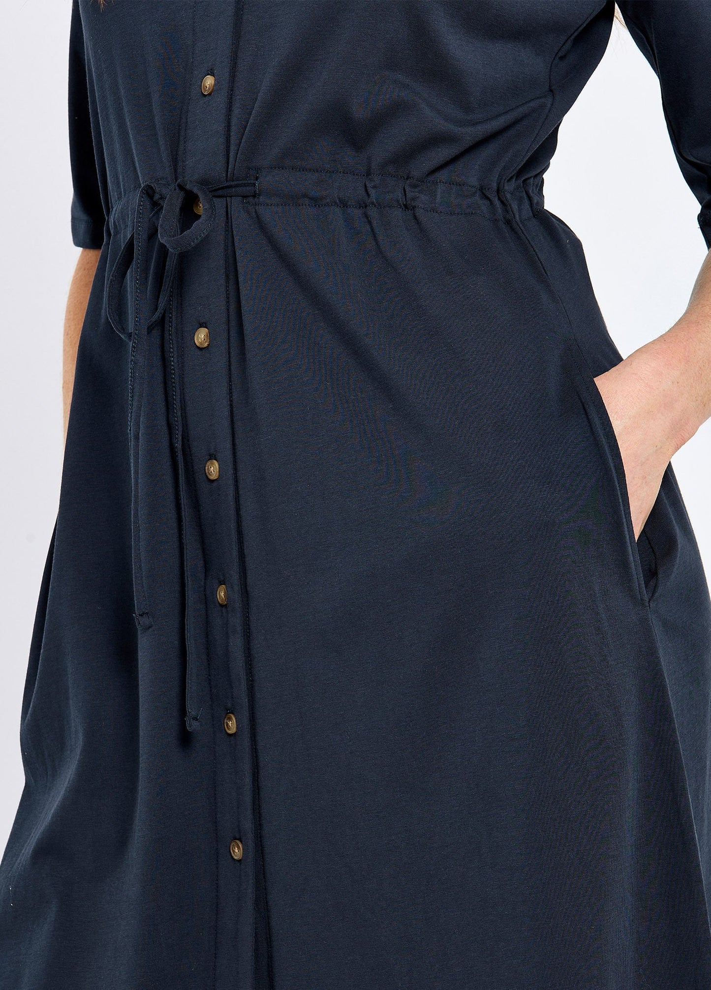 Hanlon Shirt Dress - Navy
